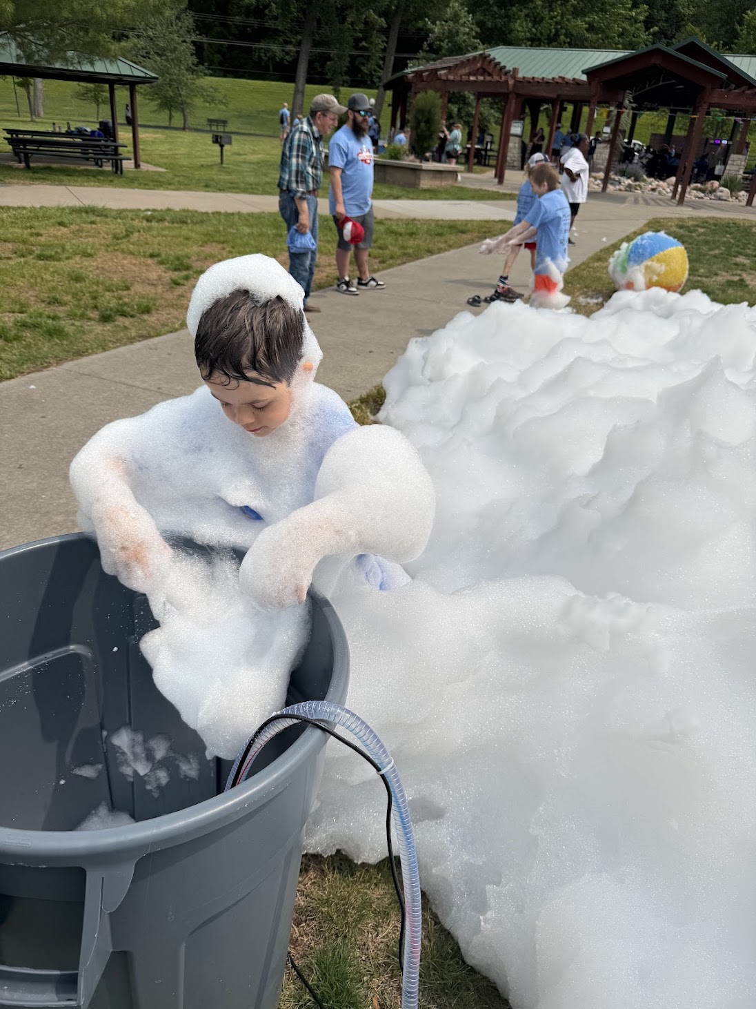 Happy Rock Foam Party fun